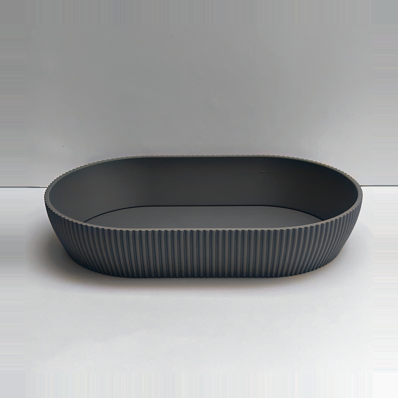 Ovale Schale, tief