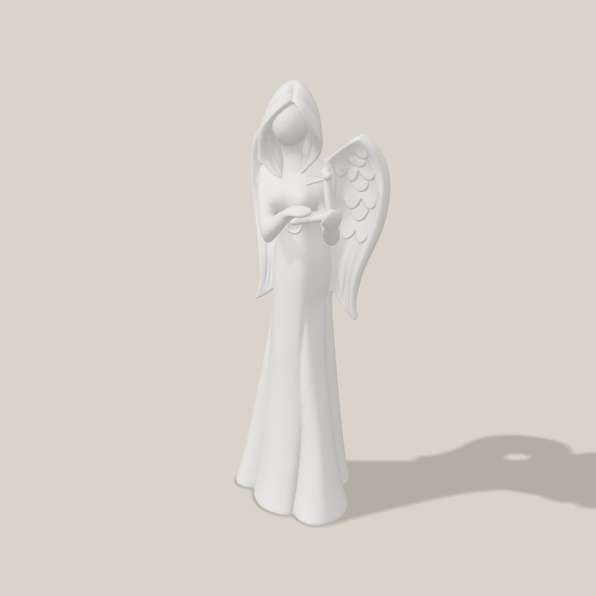 Lesender Engel, 15 cm