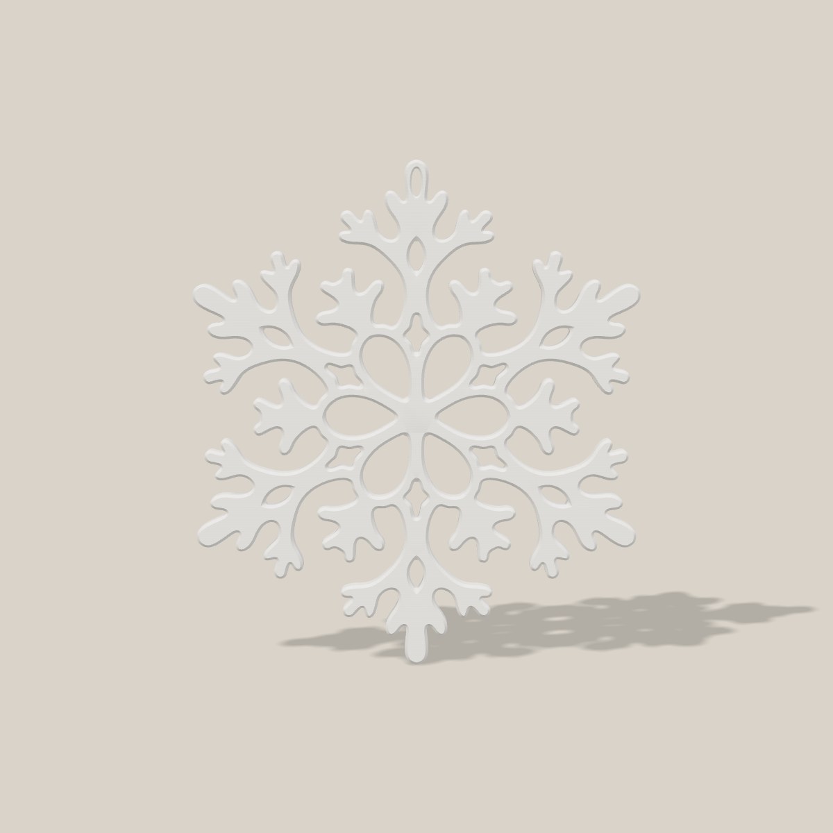 Fensterschneeflocke 18 cm, 2er-Set